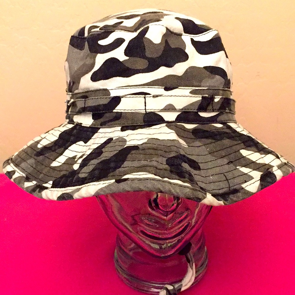 Madd Hatter Camo Sun Hat